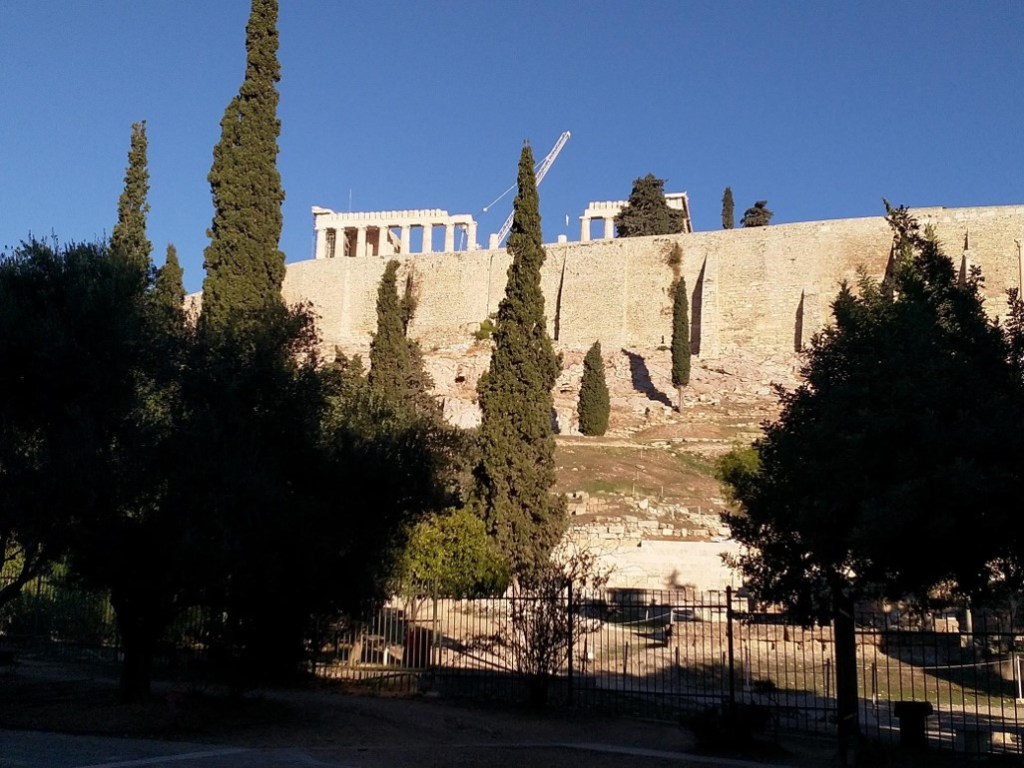 Akropolis. Kuva Katja Varakas.